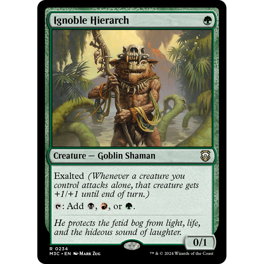 Ignoble Hierarch (M3C-234) - Modern Horizons 3 Commander Foil