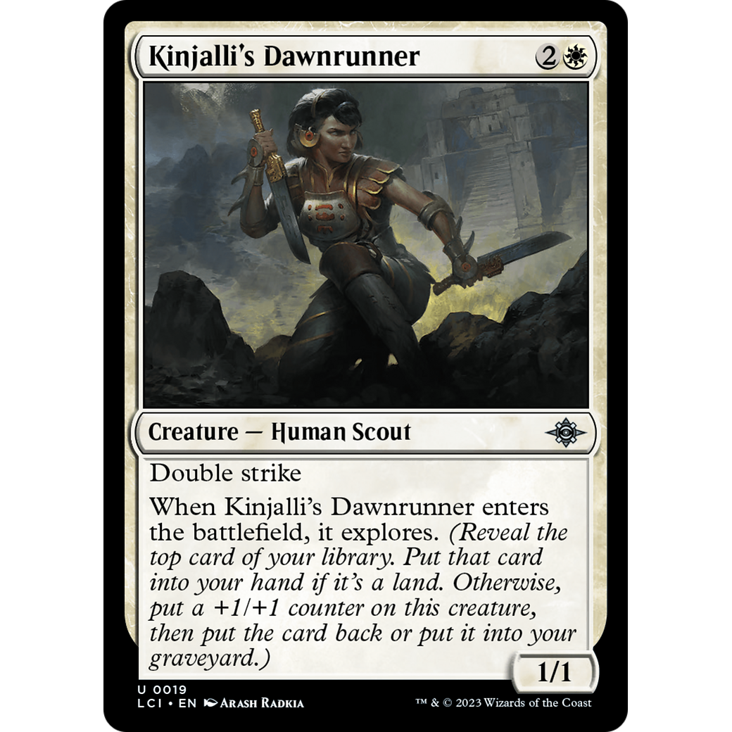 Kinjalli's Dawnrunner (LCI-019) - The Lost Caverns of Ixalan Foil