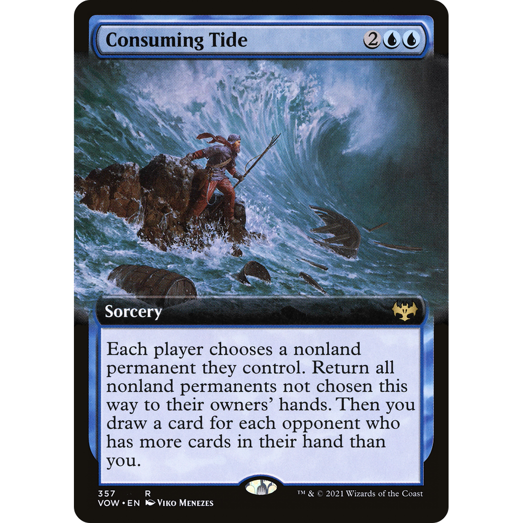 Consuming Tide (Extended Art) (VOW-357) - Innistrad: Crimson Vow: (Extended Art) Foil