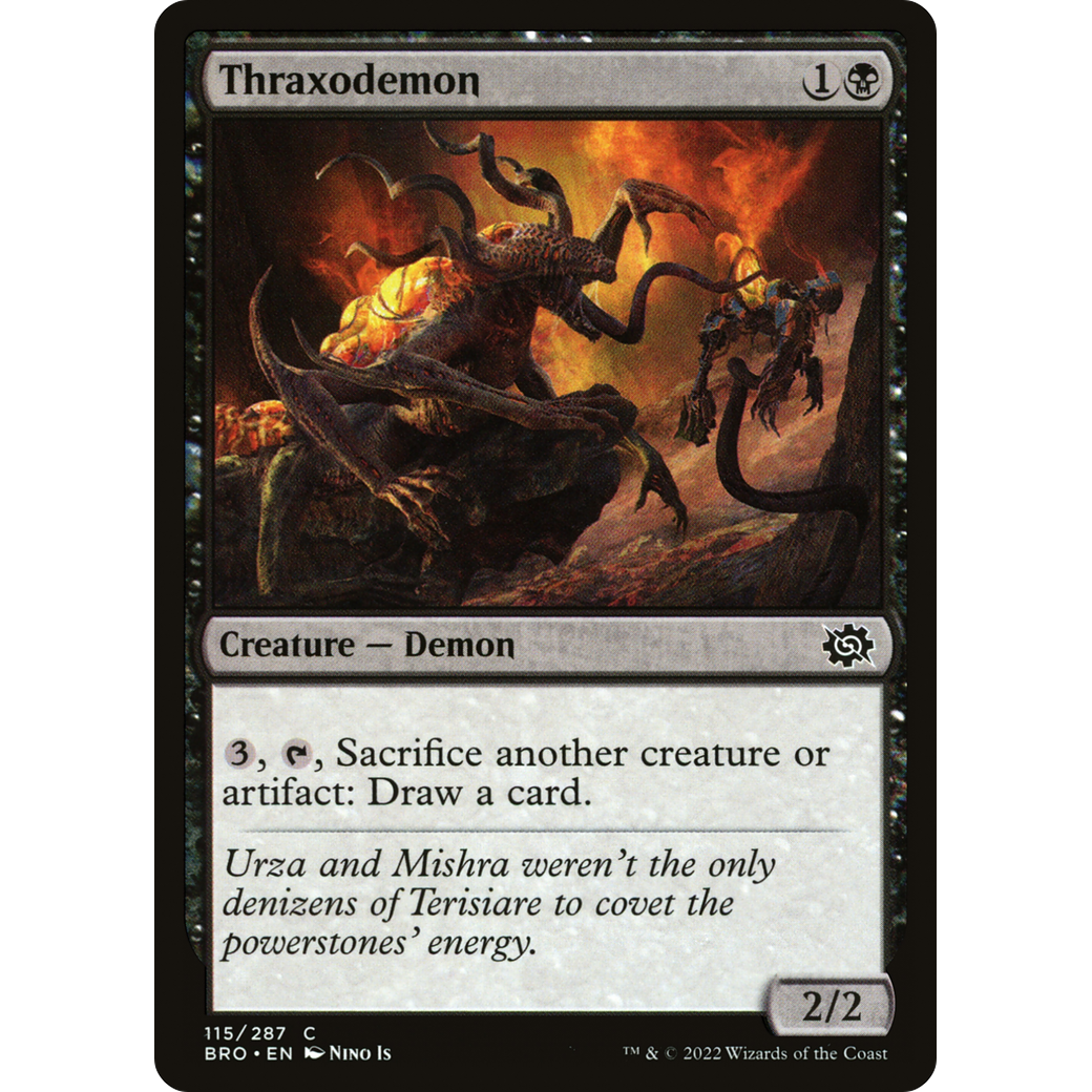 Thraxodemon (BRO-115) - The Brothers' War Foil