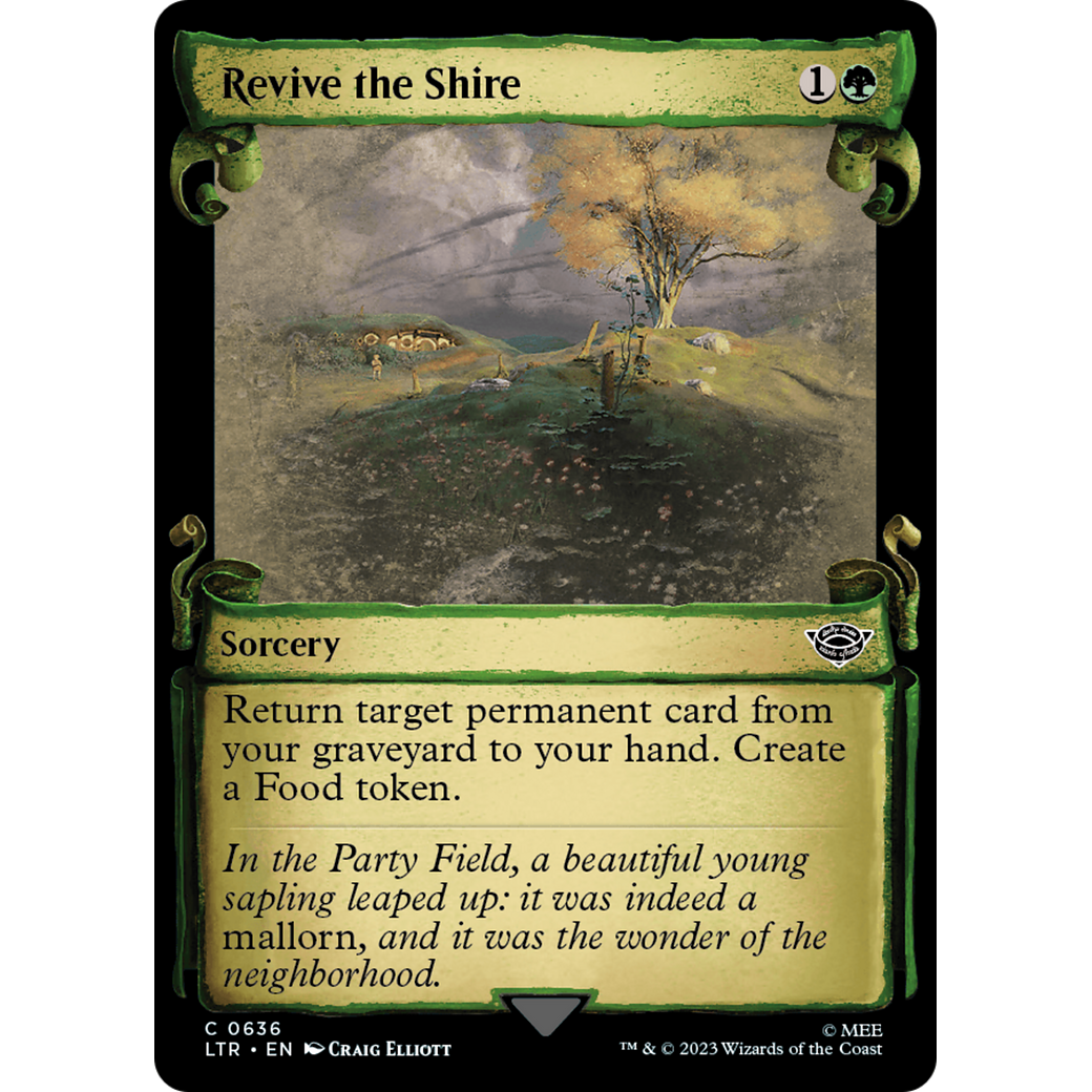 Revive the Shire (LTR-636) - The Lord of the Rings: Tales of Middle-earth: (Showcase)