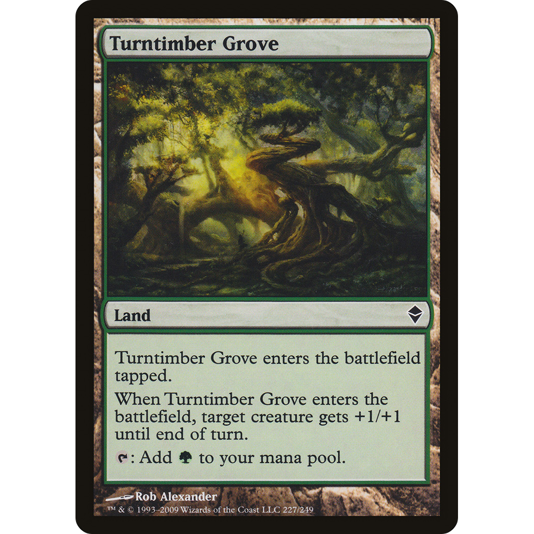 Turntimber Grove (ZEN-227) - Zendikar Foil