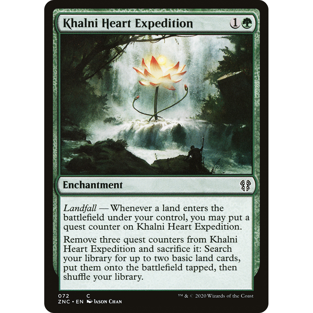 Khalni Heart Expedition (ZNC-072) - Zendikar Rising Commander