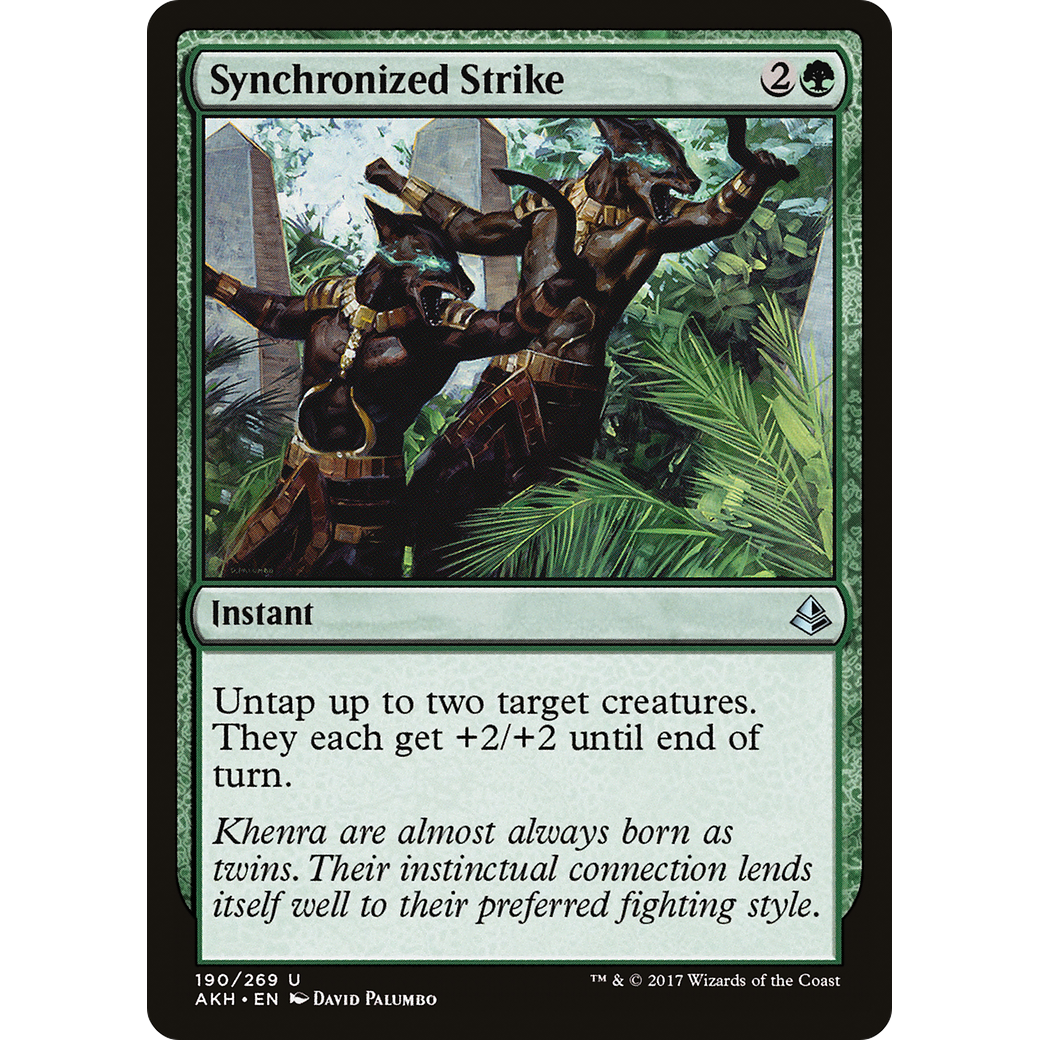 Synchronized Strike (AKH-190) - Amonkhet