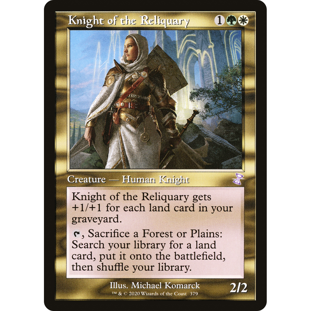 Knight of the Reliquary (TSR-379) - Time Spiral Remastered Foil