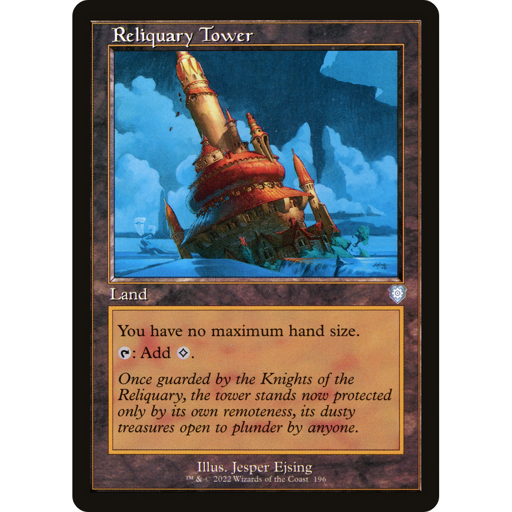 Reliquary Tower (Retro Frame) (BRC-196) - The Brothers' War Commander