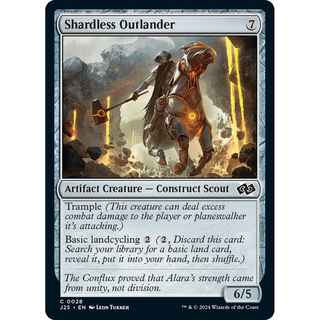 Shardless Outlander (J25-028) - Foundations Jumpstart