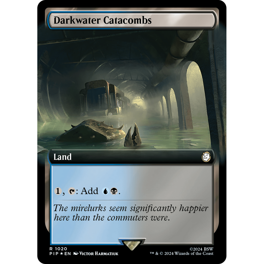 Darkwater Catacombs (PIP-1020) - Fallout: (Extended Art) Foil