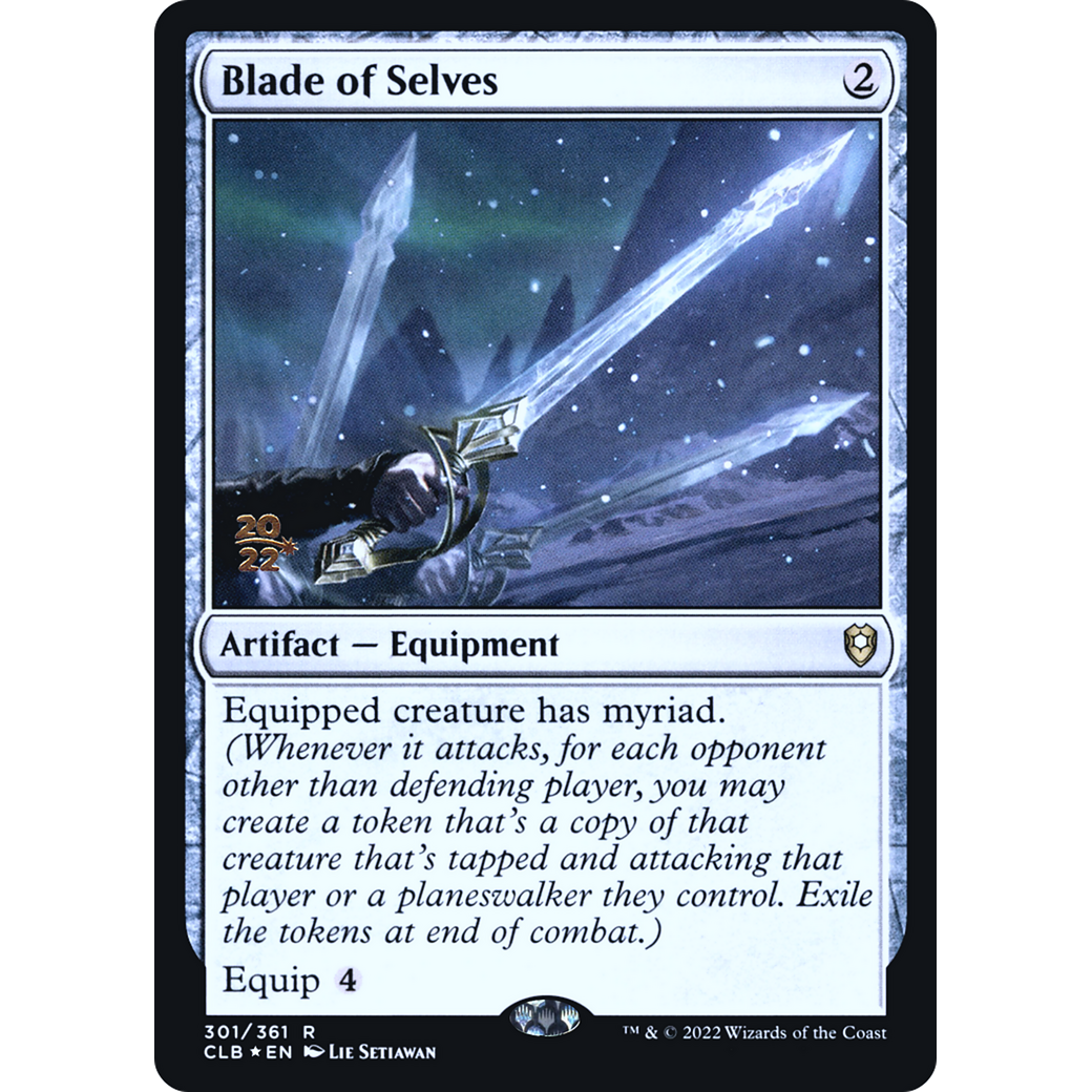 Blade of Selves (PRE-301S) - Battle for Baldur's Gate Promos Foil