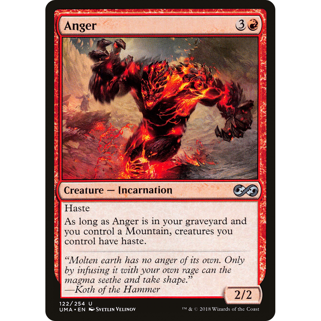 Anger (UMA-122) - Ultimate Masters