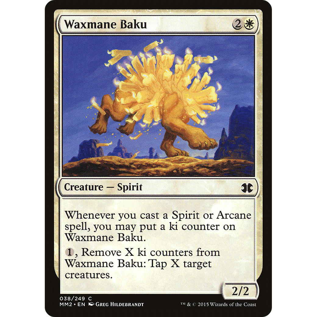 Waxmane Baku (MM2-038) - Modern Masters 2015