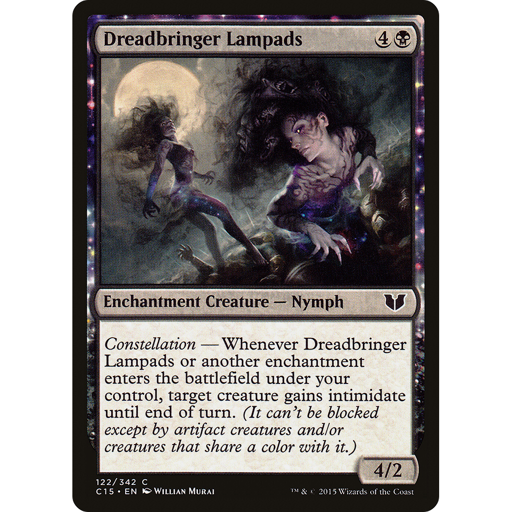 Dreadbringer Lampads (C15-122) - Commander 2015: (enchantment)