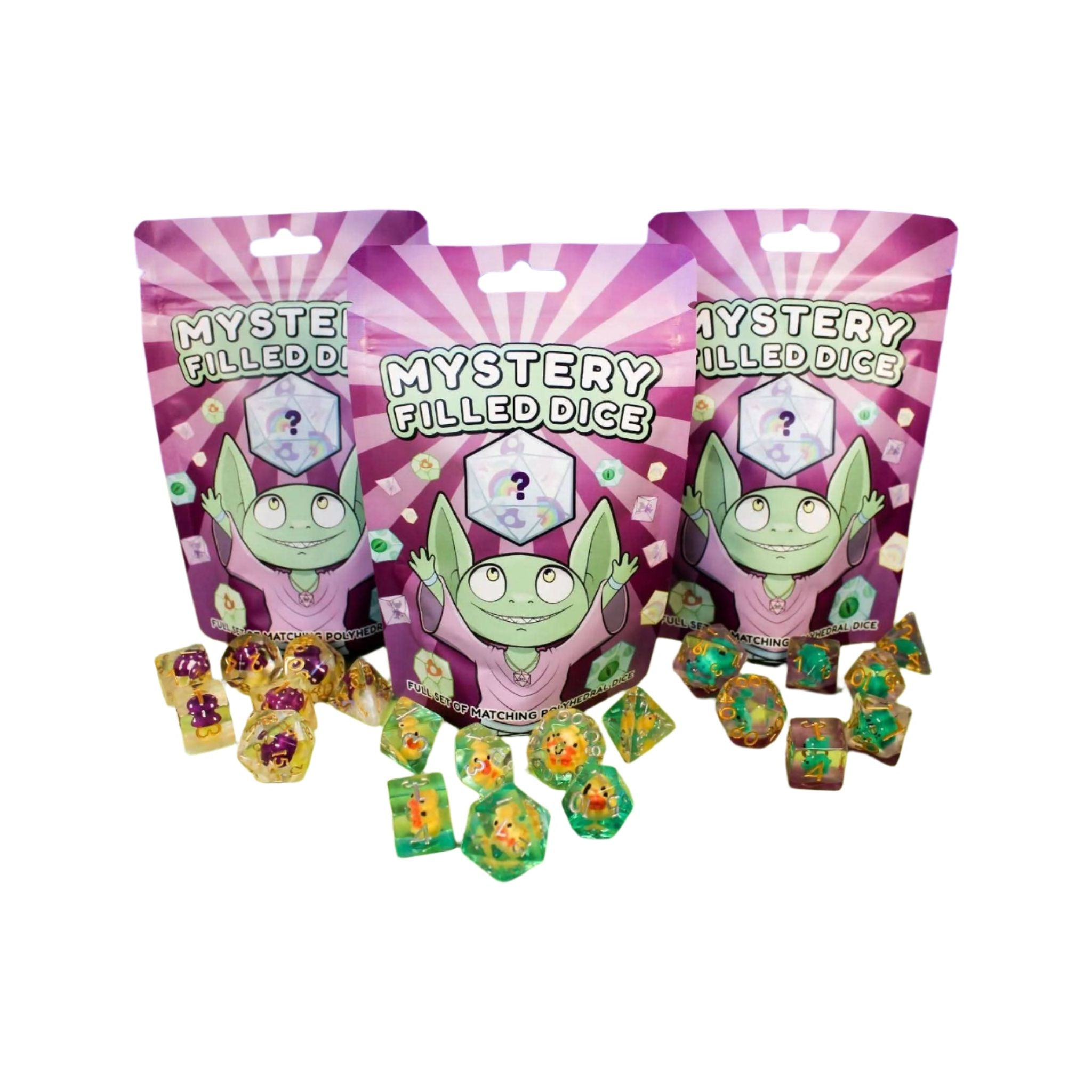 Mystery Filled Dice Set Pack