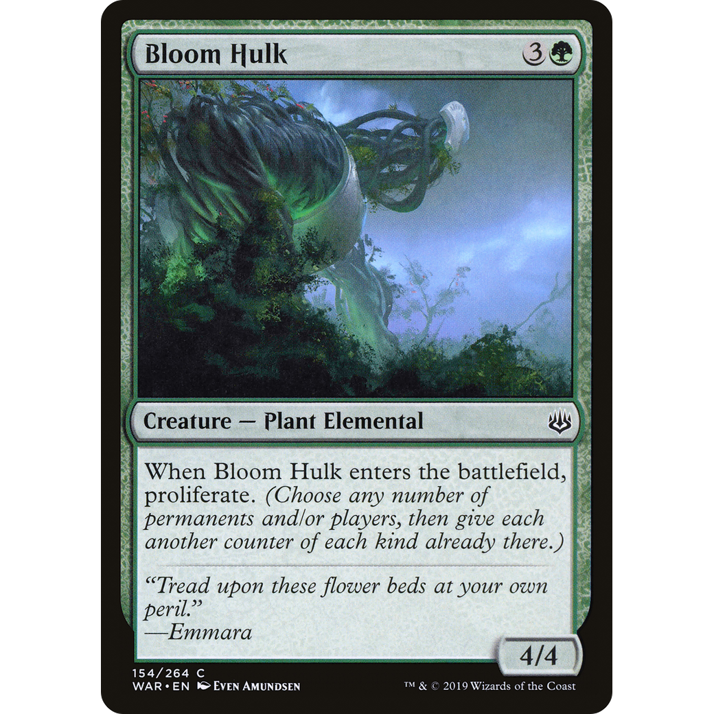 Bloom Hulk (WAR-154) - War of the Spark Foil