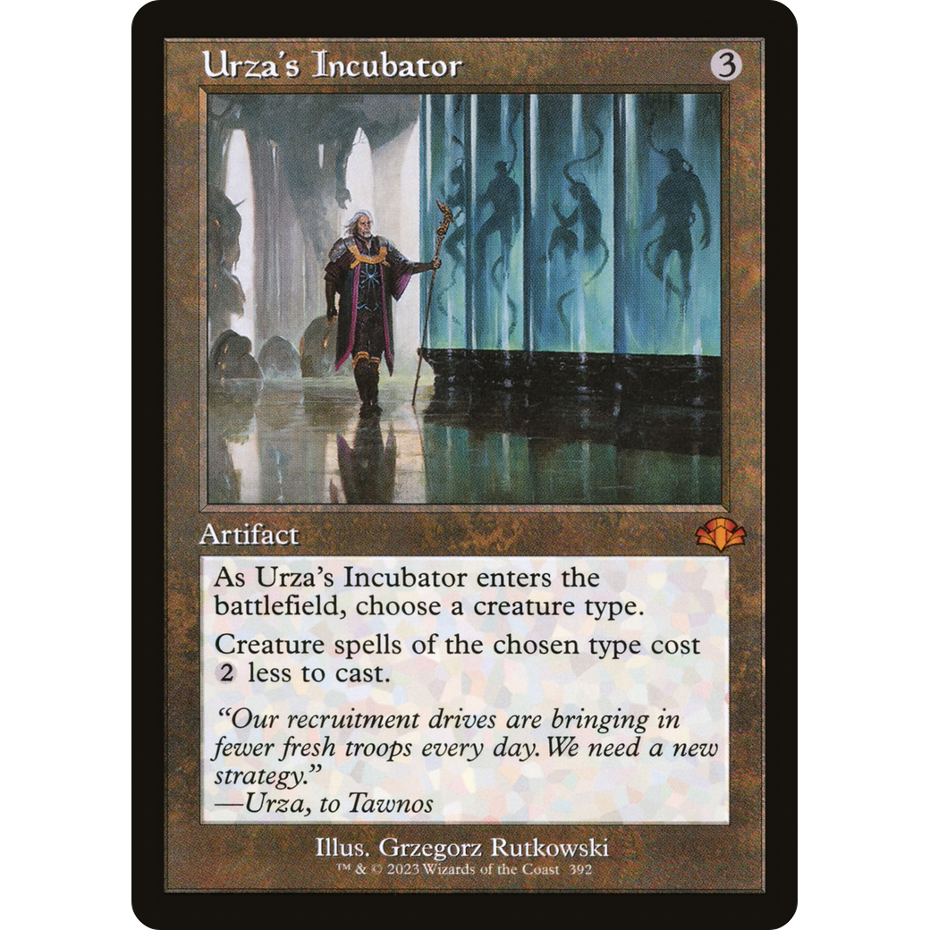Urza's Incubator (Retro Frame) (DMR-392) - Dominaria Remastered