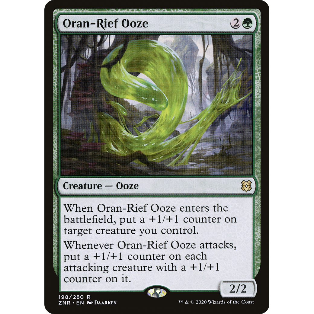 Oran-Rief Ooze (ZNR-198) - Zendikar Rising