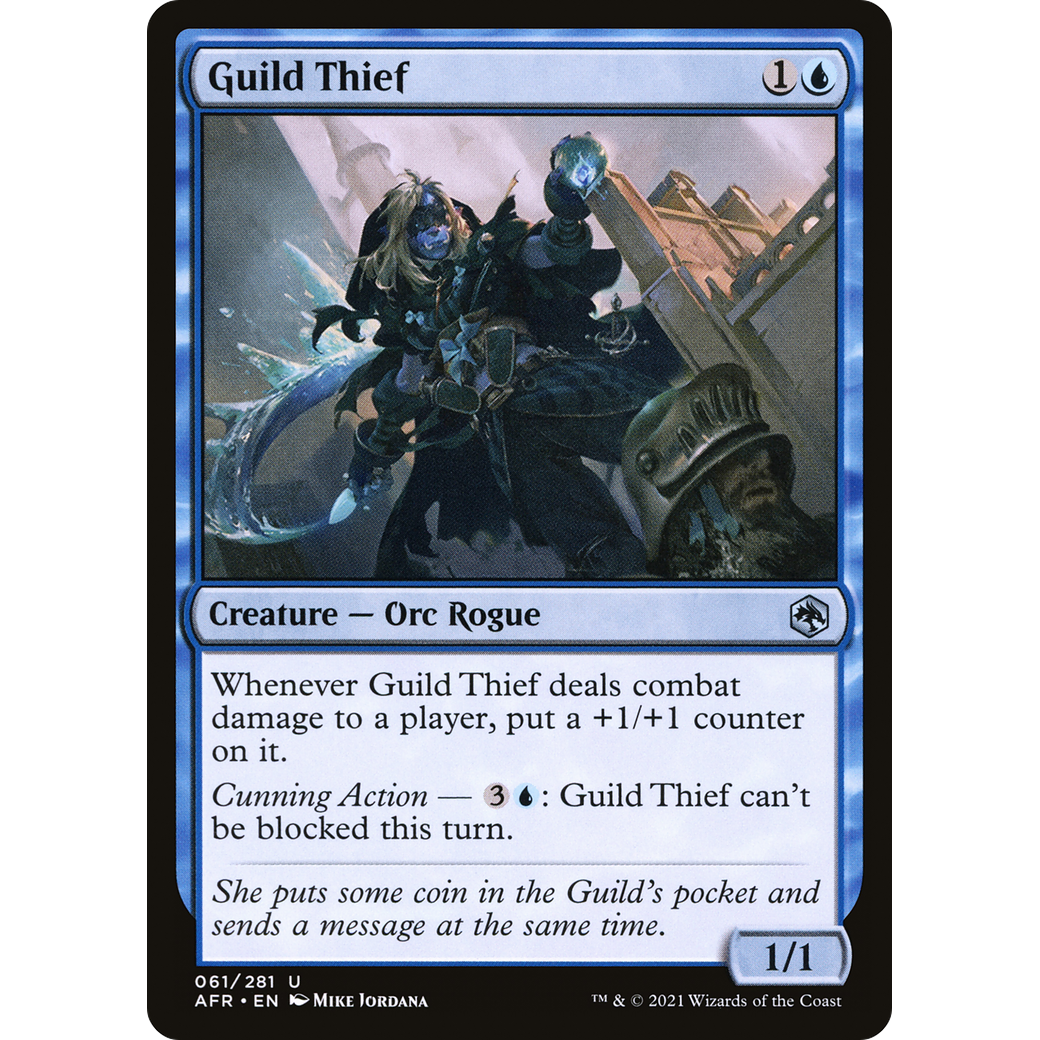 Guild Thief (AFR-061) - Adventures in the Forgotten Realms Foil