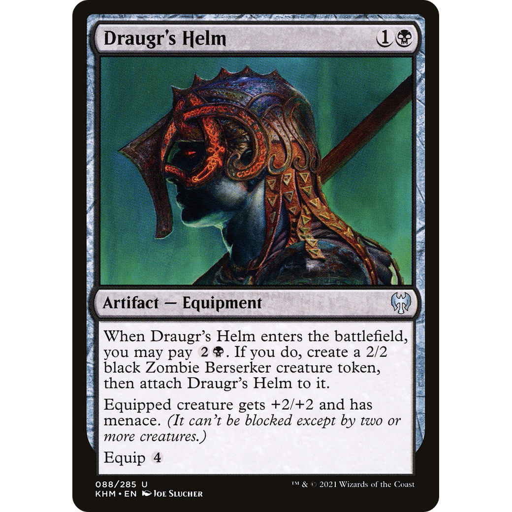 Draugr's Helm (KHM-088) - Kaldheim Foil