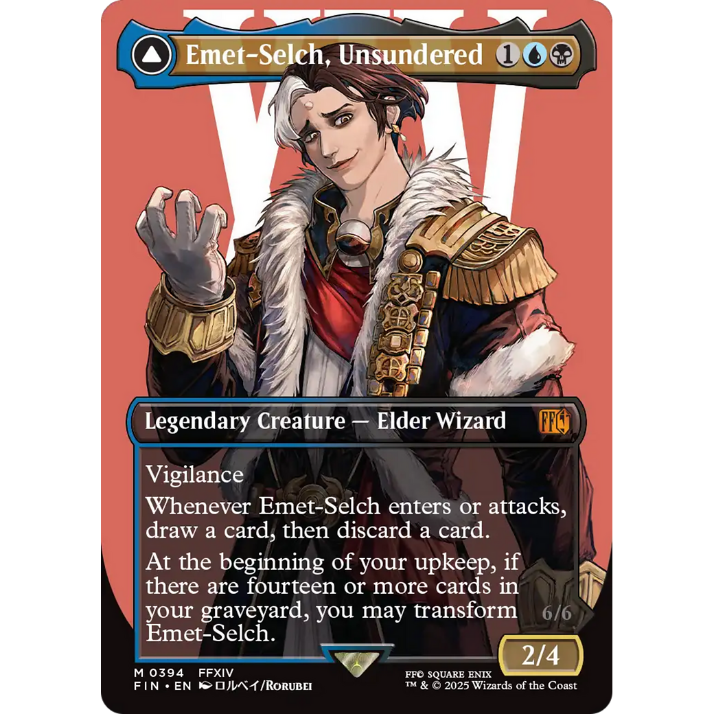 Emet-Selch, Unsundered (Borderless) (FIN-394) - FINAL FANTASY (Borderless)