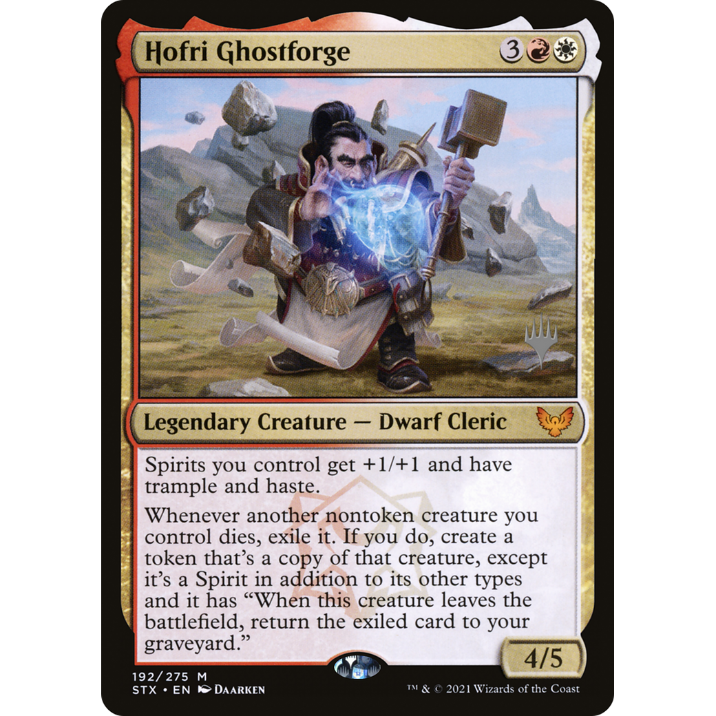 Hofri Ghostforge (PPSTX-192) - Strixhaven: School of Mages Promos Foil