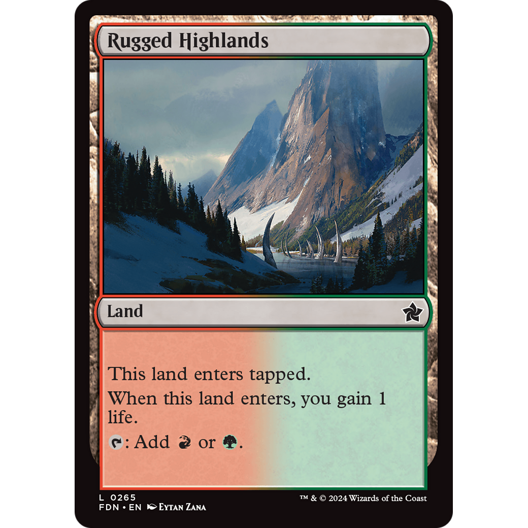 Rugged Highlands (FDN-265) - Foundations Foil