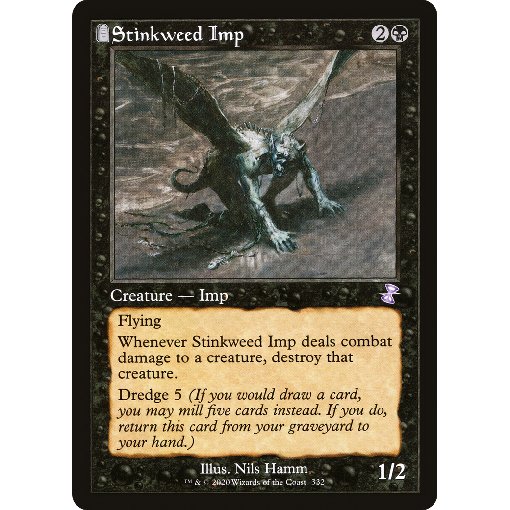 Stinkweed Imp (TSR-332) - Time Spiral Remastered: (tombstone)