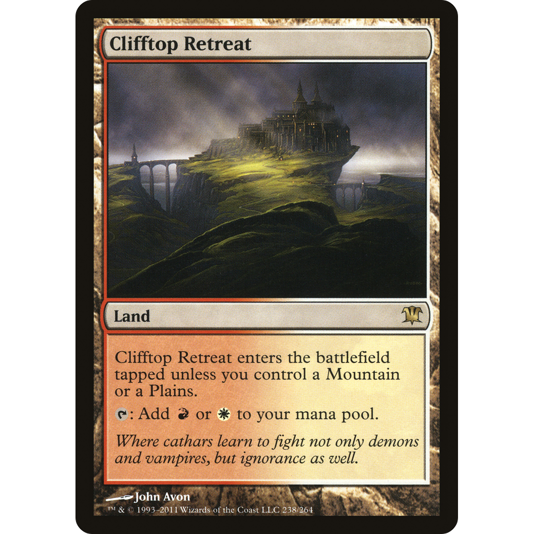 Clifftop Retreat (ISD-238) - Innistrad Foil