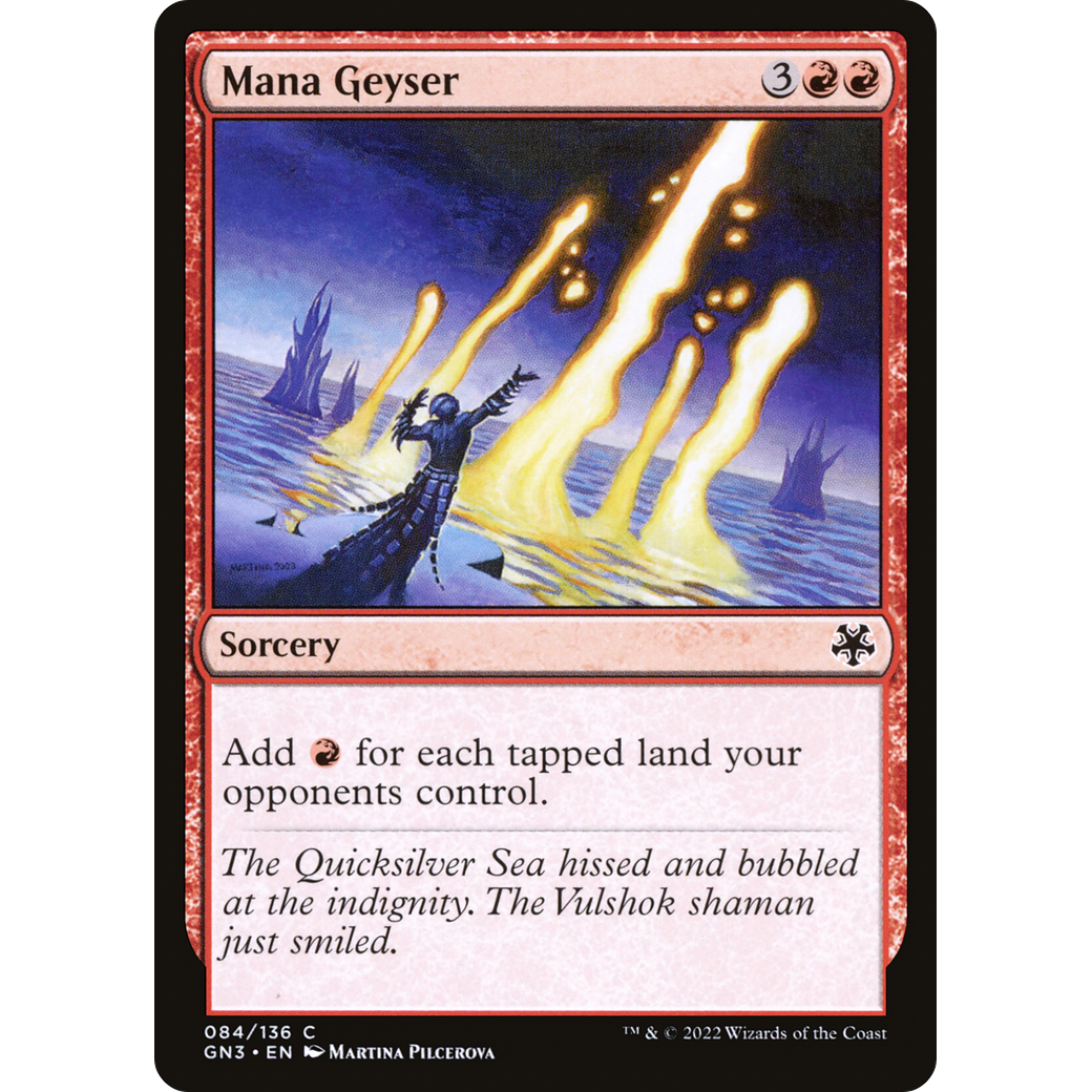 Mana Geyser (GN3-084) - Game Night: Free-for-All