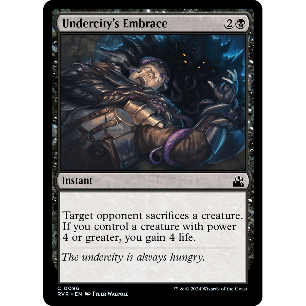 Undercity's Embrace (RVR-096) - Ravnica Remastered