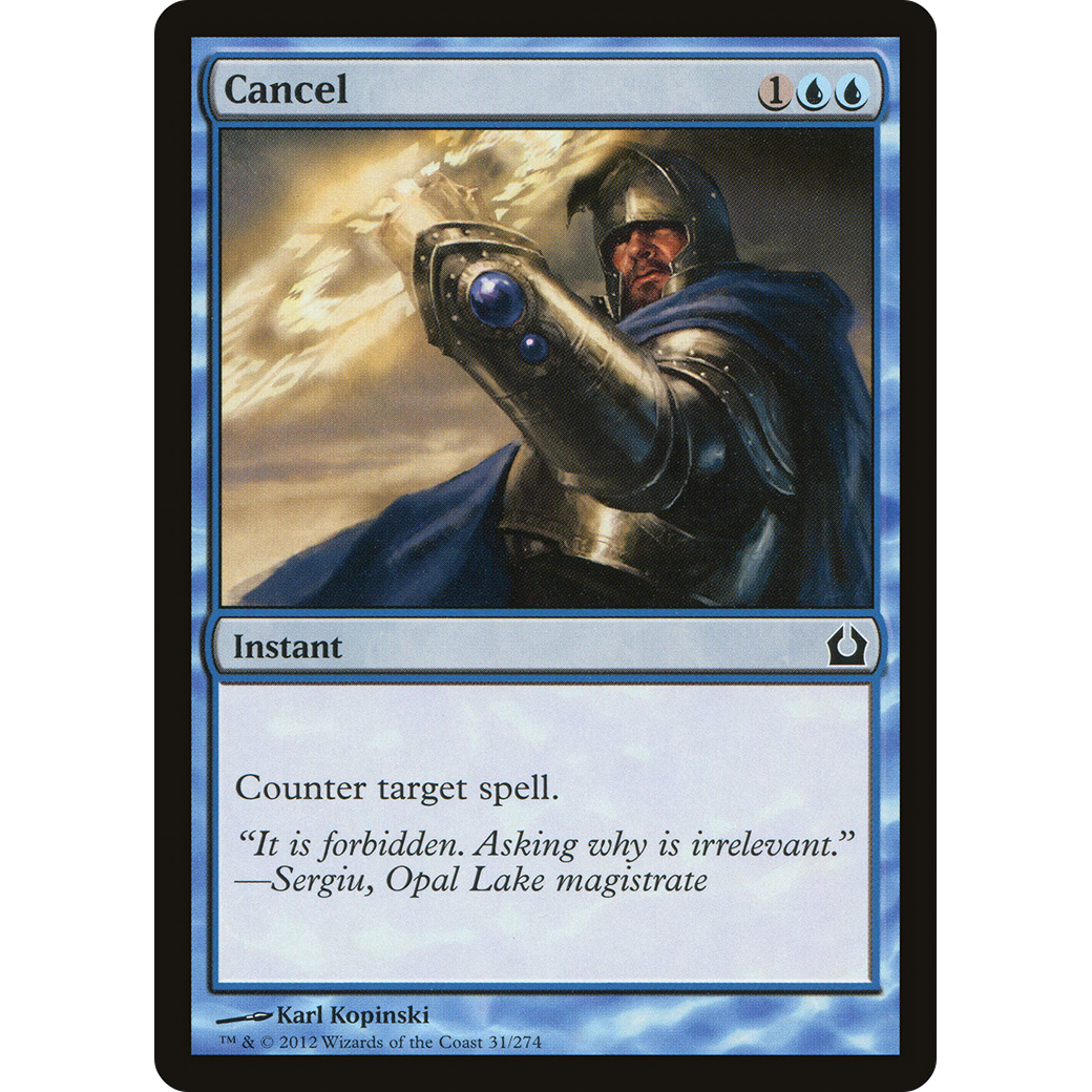 Cancel (RTR-031) - Return to Ravnica