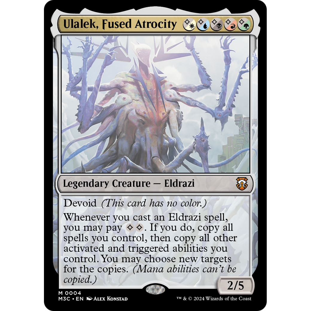 Ulalek, Fused Atrocity (M3C-004) - Modern Horizons 3 Commander: (devoid)