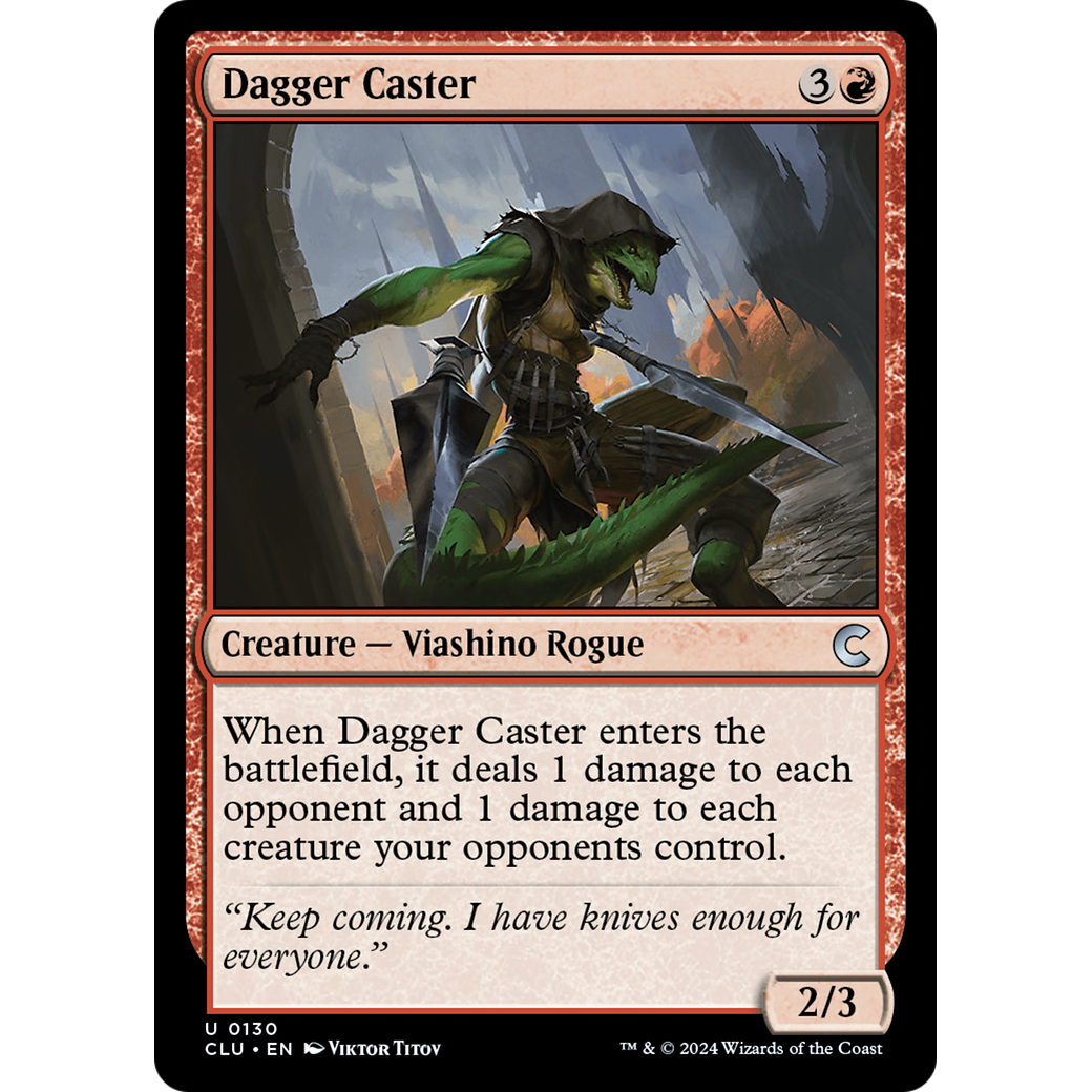 Dagger Caster (CLU-130) - Ravnica: Clue Edition