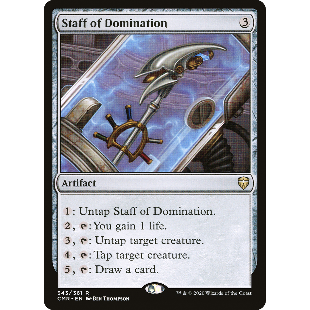 Staff of Domination (CMR-343) - Commander Legends