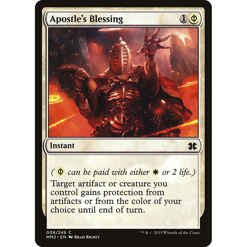 Apostle's Blessing (MM2-008) - Modern Masters 2015