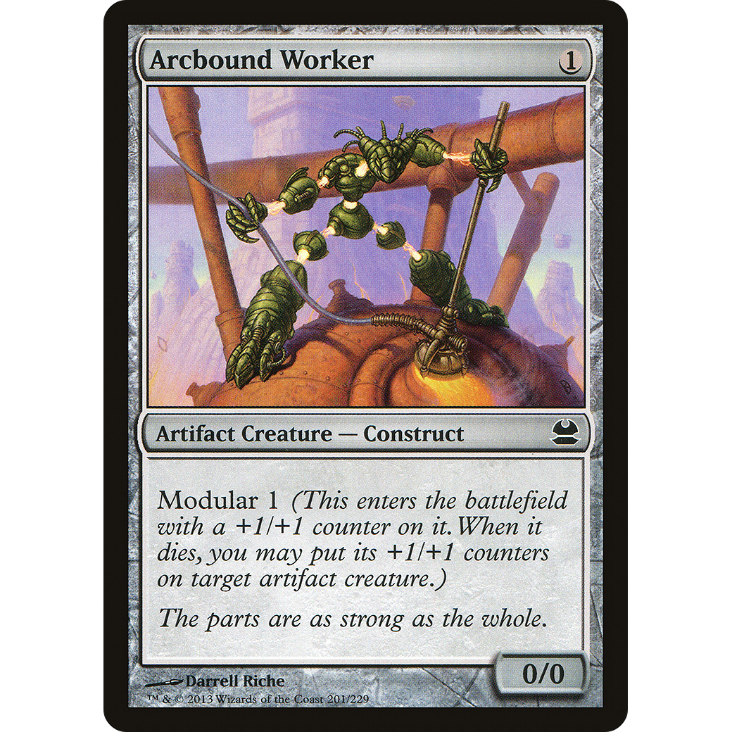 Arcbound Worker (MMA-201) - Modern Masters Foil
