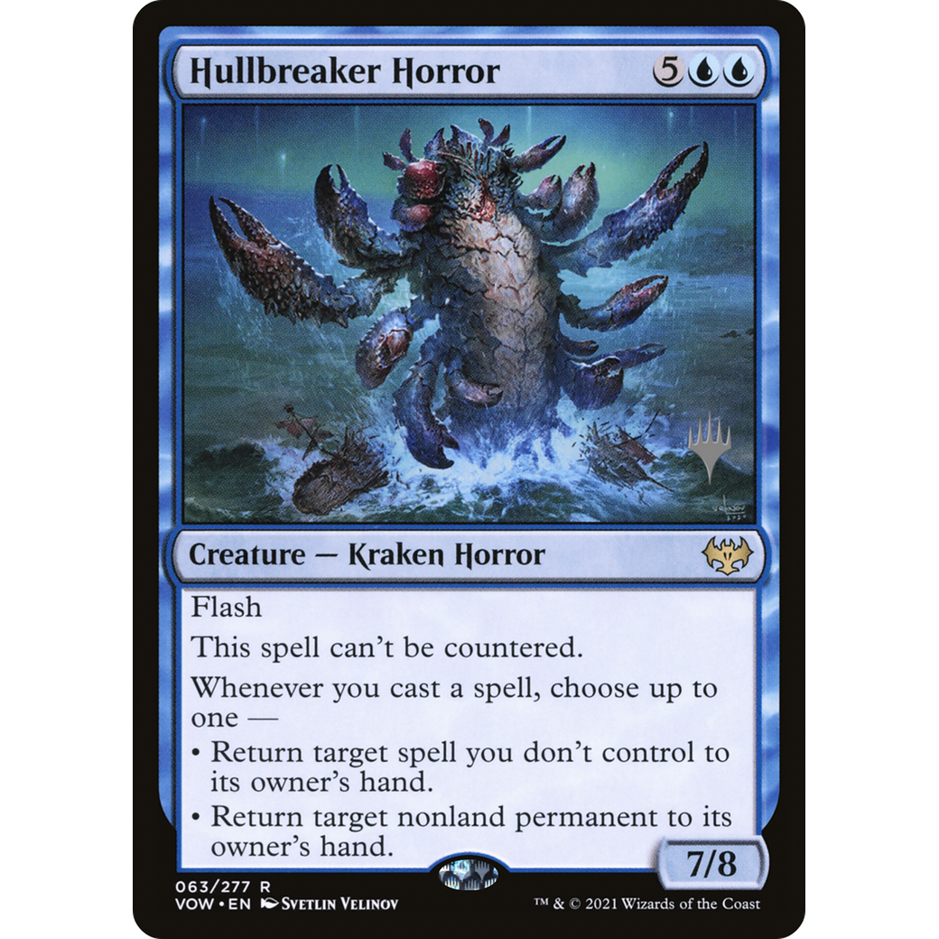 Hullbreaker Horror (PVOW-63P) - Innistrad: Crimson Vow Promos