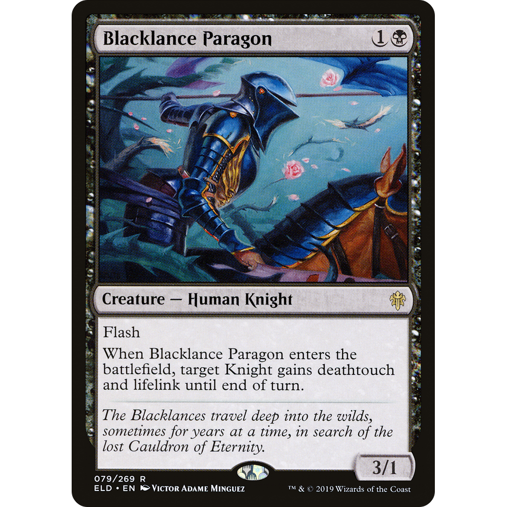 Blacklance Paragon (ELD-079) - Throne of Eldraine Foil