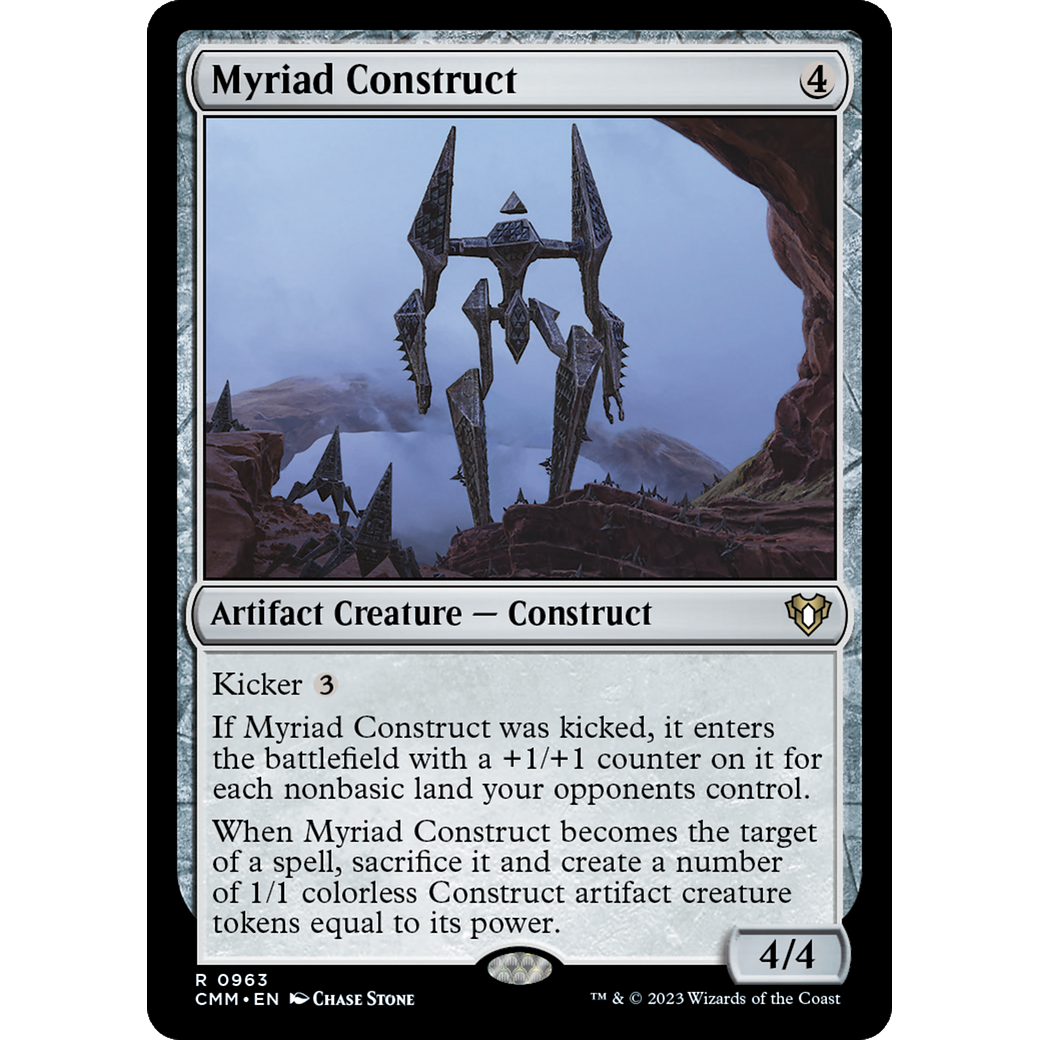 Myriad Construct (CMM-963) - Commander Masters