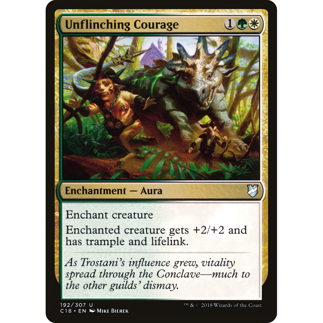 Unflinching Courage (C18-192) - Commander 2018