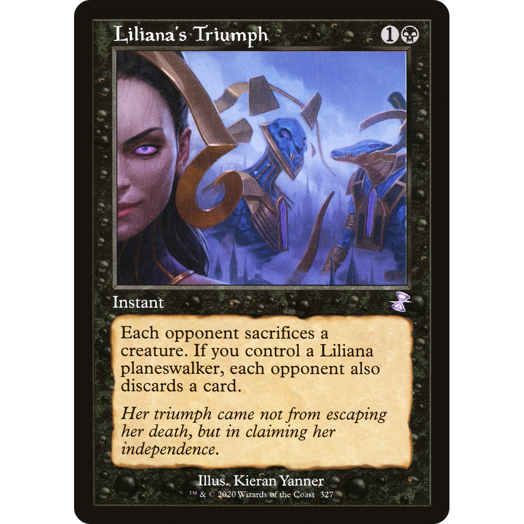 Liliana's Triumph (TSR-327) - Time Spiral Remastered