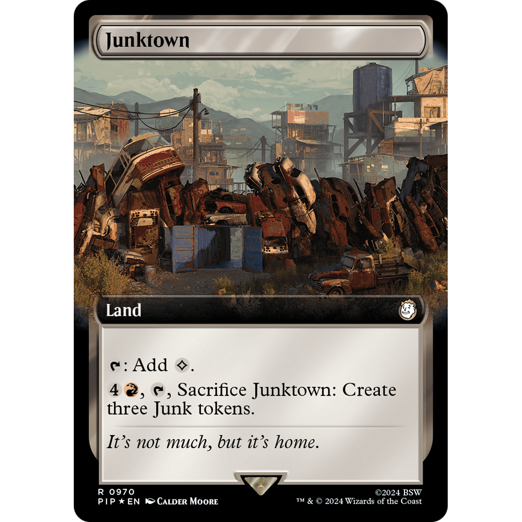Junktown (PIP-970) - Fallout: (Extended Art) Foil