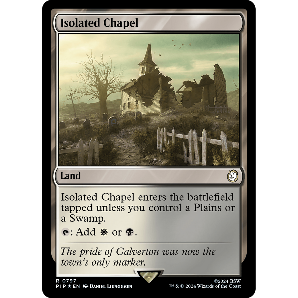 Isolated Chapel (PIP-797) - Fallout Foil