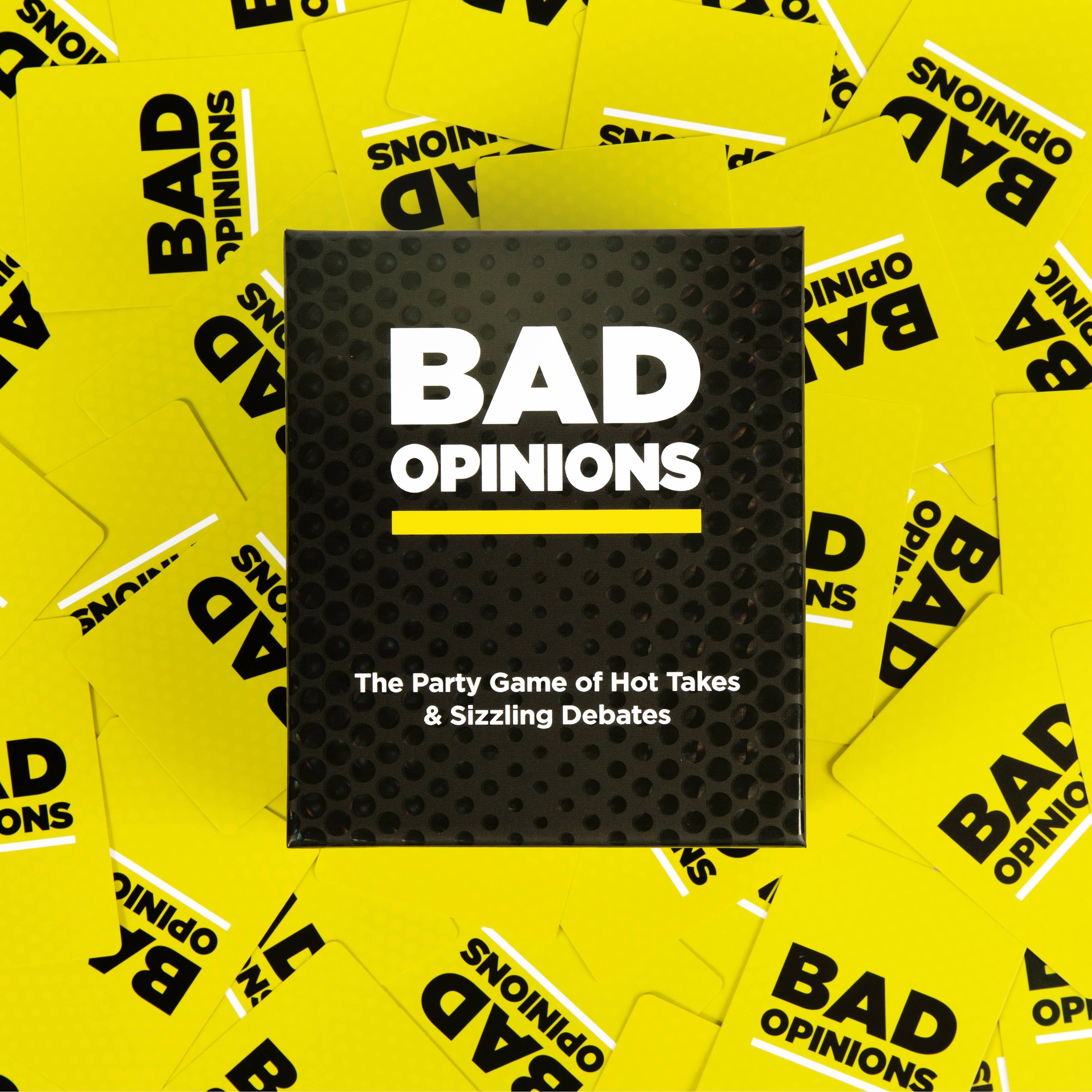 BAD OPINIONS: The Party Game of Hot Takes & Sizzling Debates