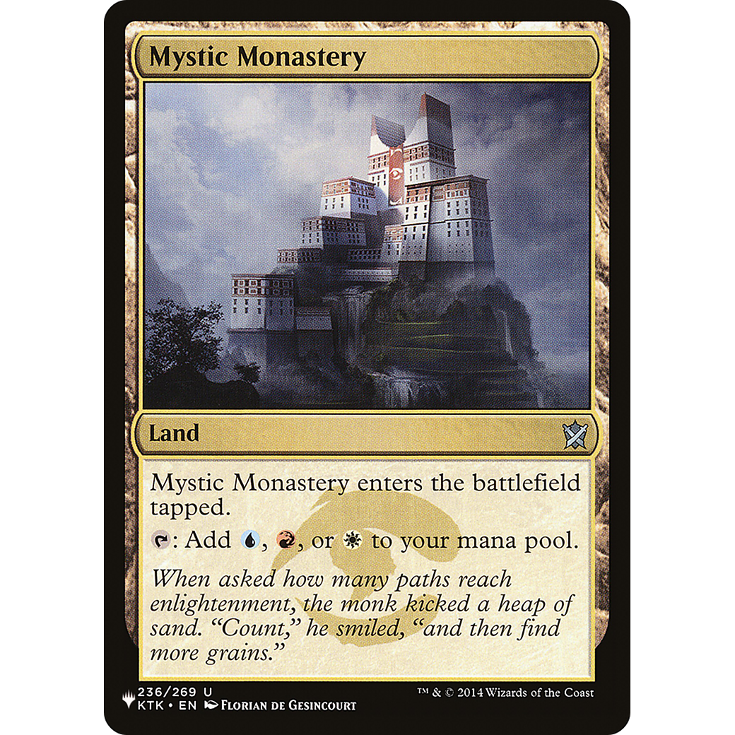 Mystic Monastery (LIST-236/269) - The List