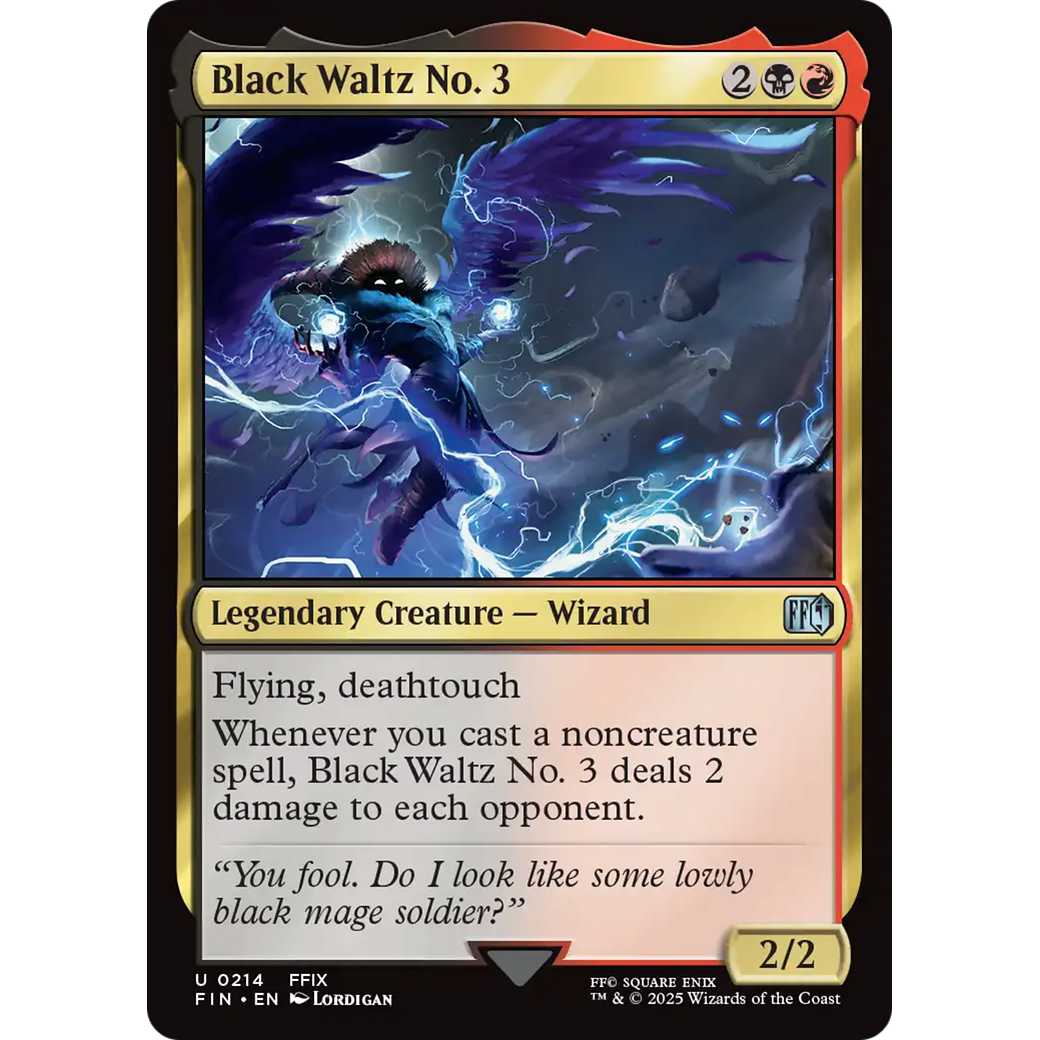 Black Waltz No. 3 (FIN-214) - FINAL FANTASY Foil