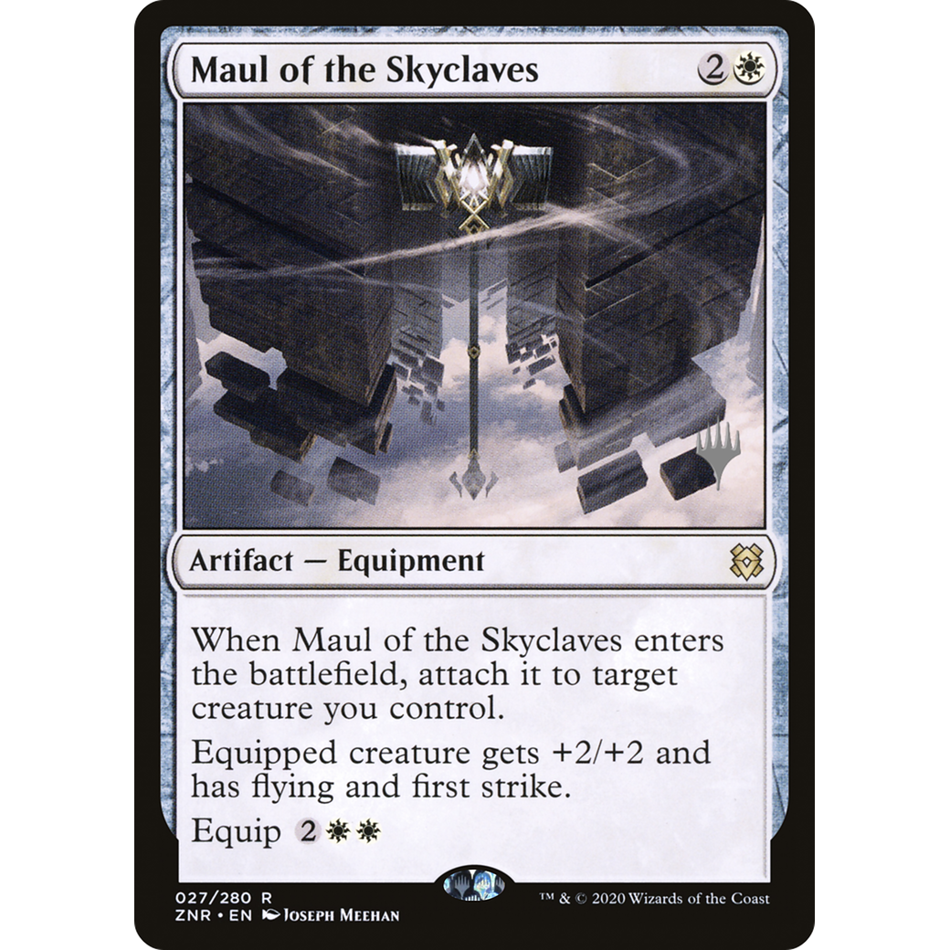 Maul of the Skyclaves (PPZNR-027) - Zendikar Rising Promos Foil