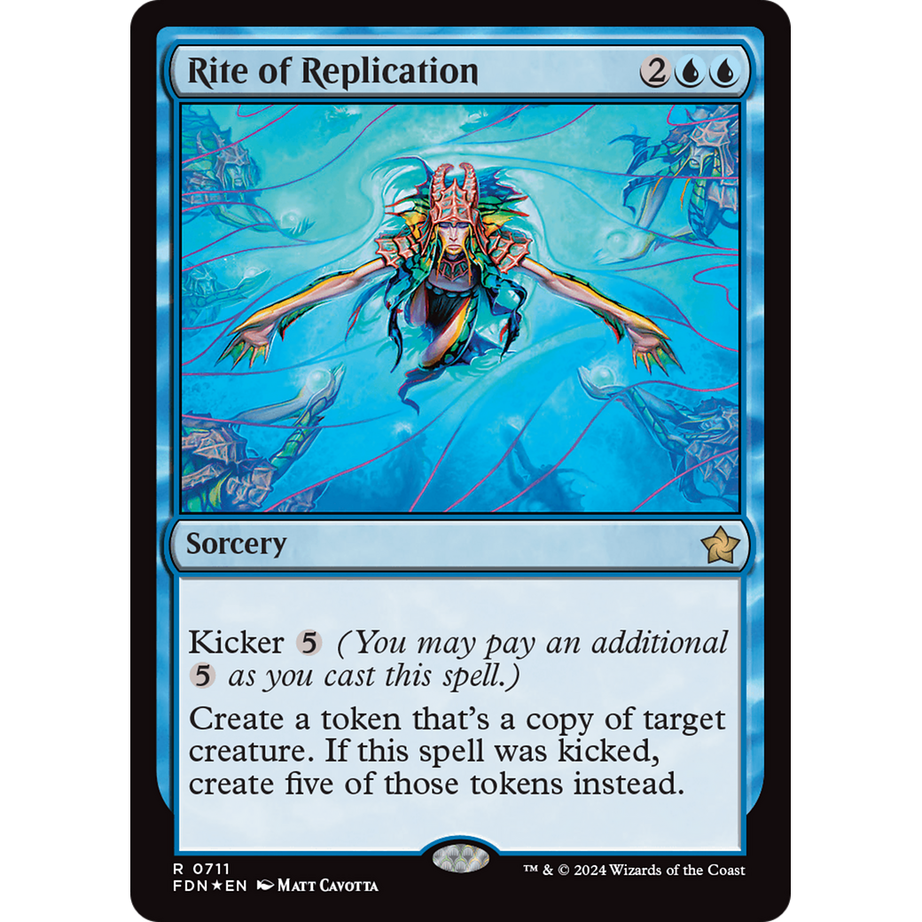 Rite of Replication (FDN-711) - Foundations Foil