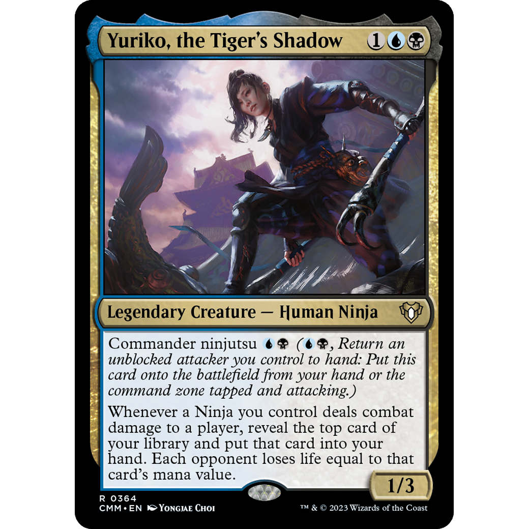 Yuriko, the Tiger's Shadow (CMM-364) - Commander Masters