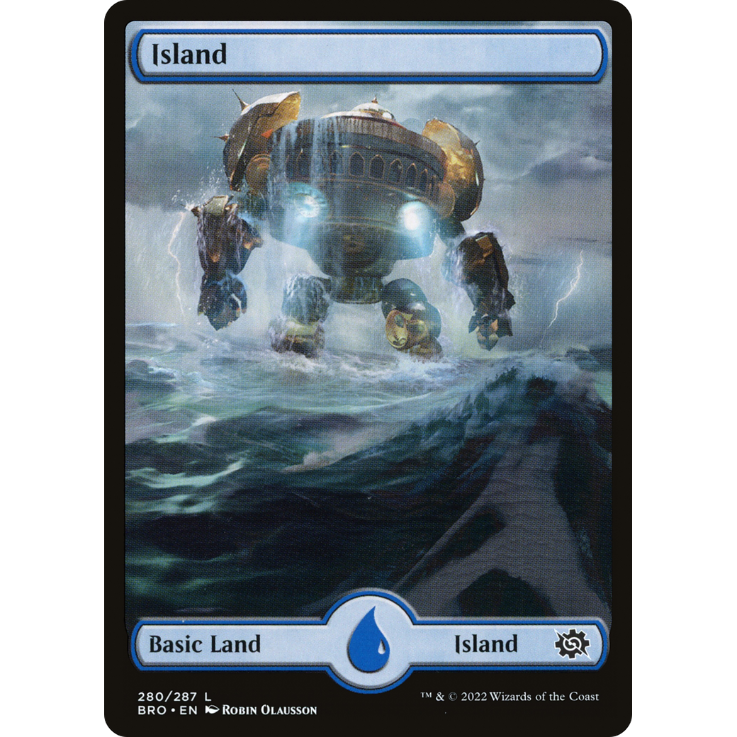 Island (280) - Full Art (BRO-280) - The Brothers' War