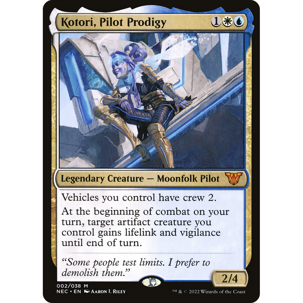 Kotori, Pilot Prodigy (NEC-002) - Neon Dynasty Commander